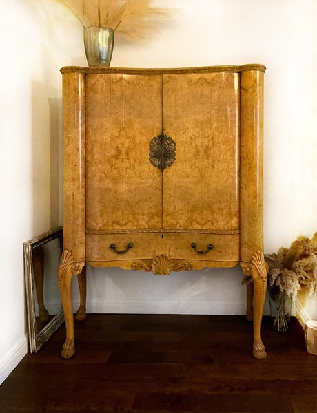 Exceptional drinks bar, baroque style, unique, large cocktail bar, 1940’s, for bespoke design – A rare vintage treasure