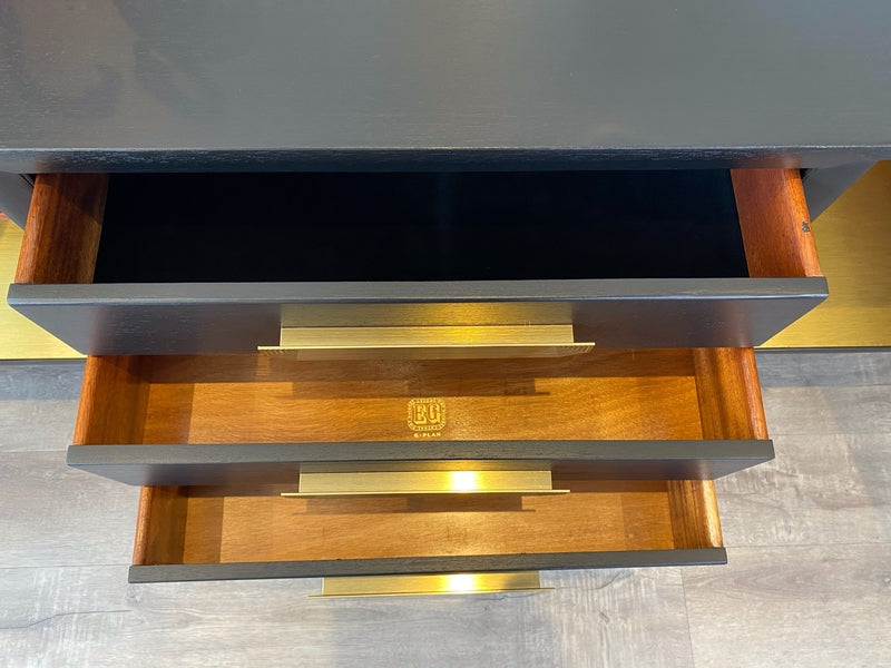Mid century modern painted black g plan sideboard – A rare vintage treasure