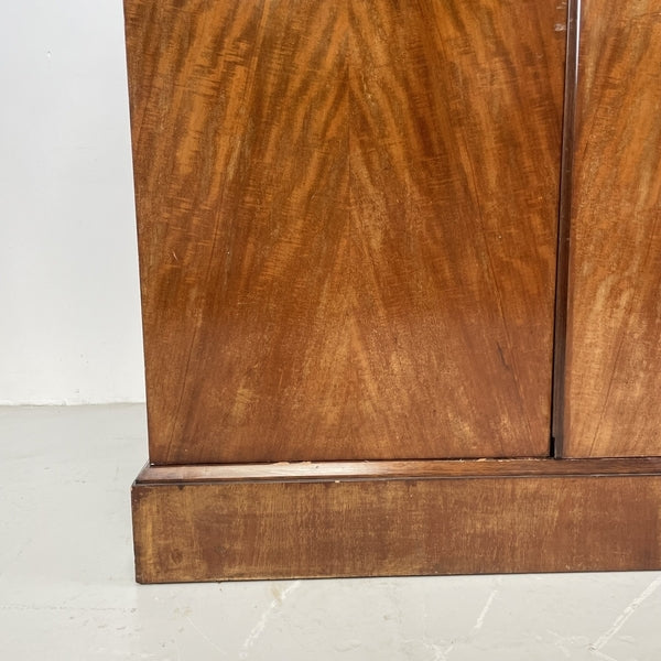 Art deco mahogany gentlemans wardrobe by compactom – A rare vintage treasure
