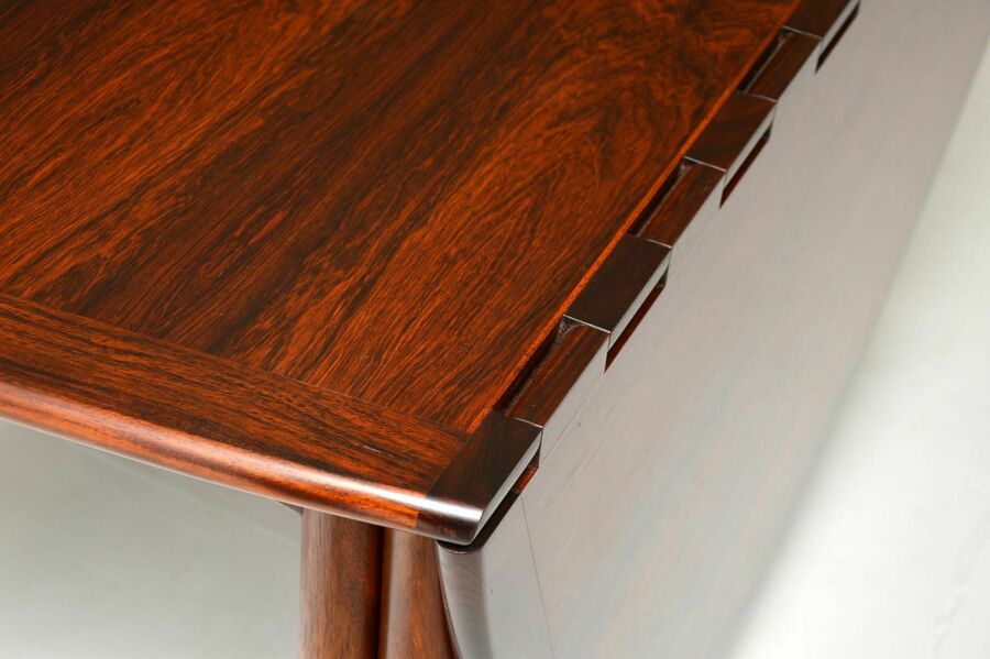 1960’s danish rosewood gate leg dining table by niels koefoed – A rare vintage treasure